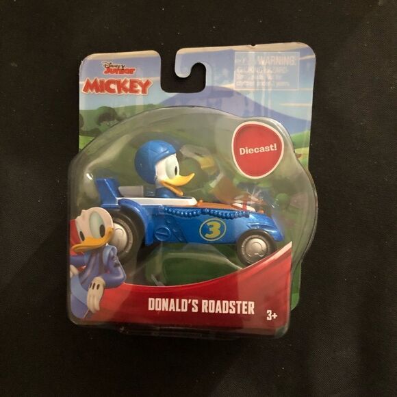 Disney Junior Mickey Die-Cast DONALD'S ROADSTER - Picture 1 of 3
